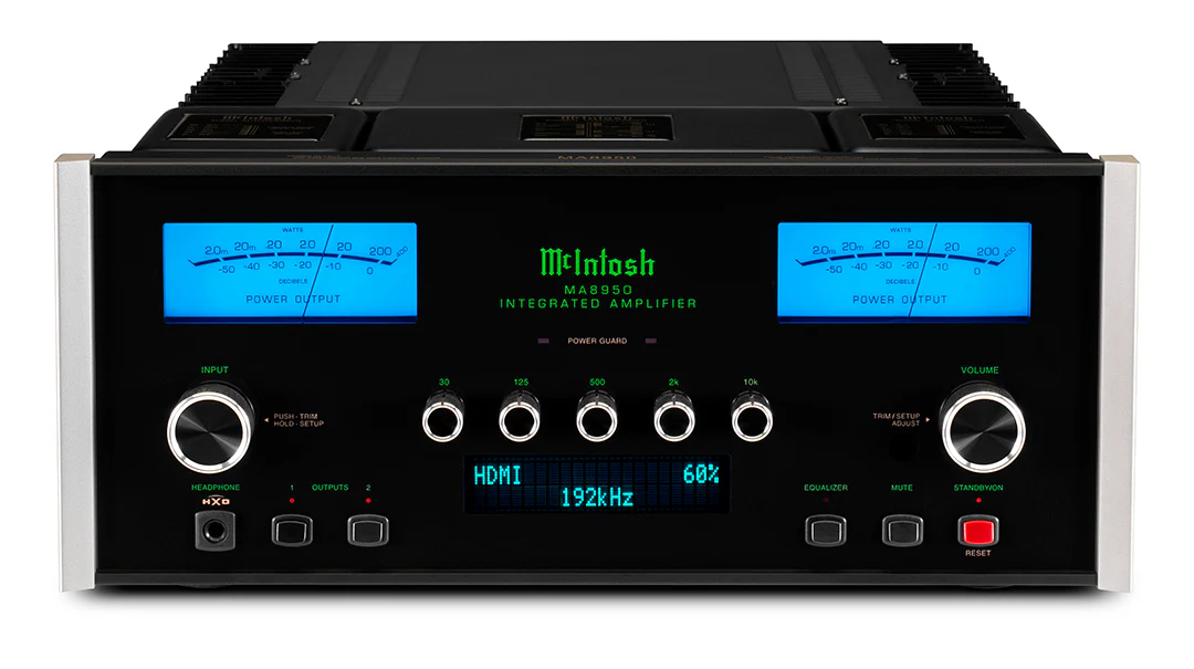 McIntosh MA8950 2-Channel Integrated Amplifier (Black)