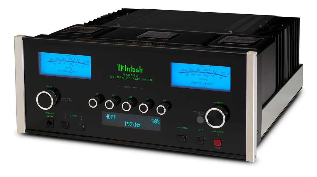 McIntosh MA8950 2-Channel Integrated Amplifier (Black) - Image 2