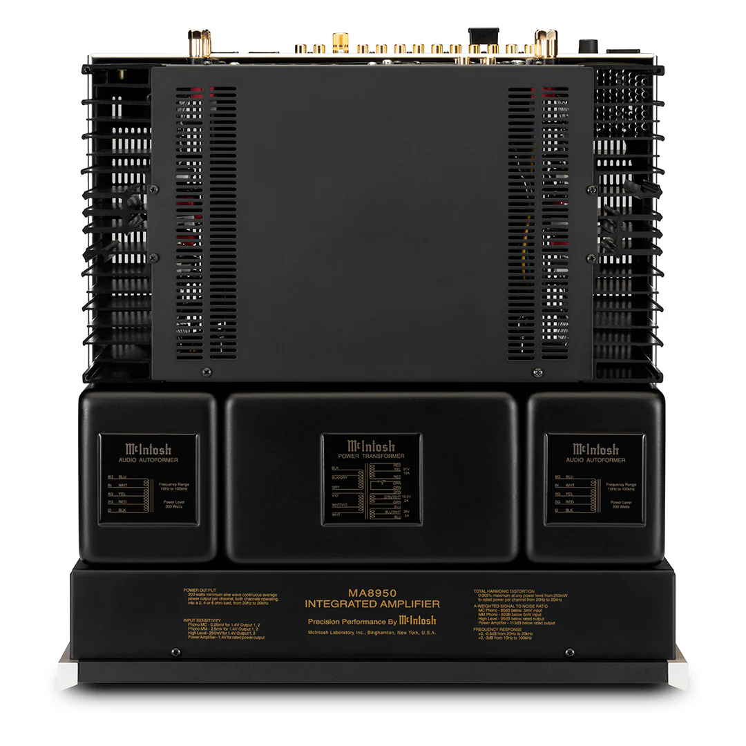 McIntosh MA8950 2-Channel Integrated Amplifier (Black) - Image 5