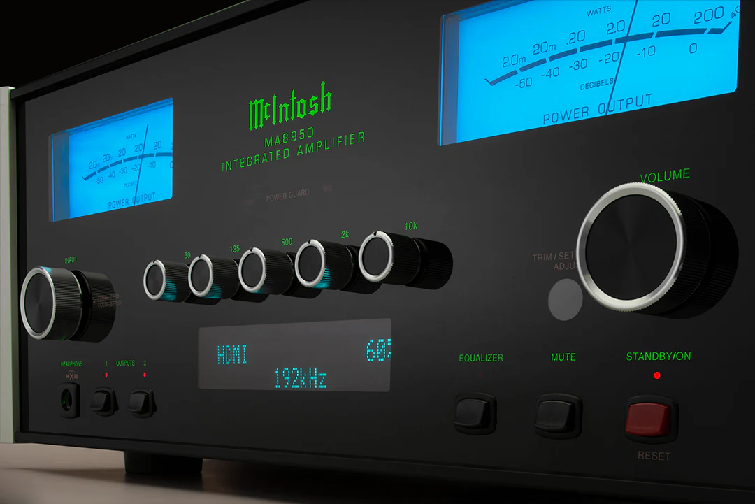 McIntosh MA8950 2-Channel Integrated Amplifier (Black) - Image 7