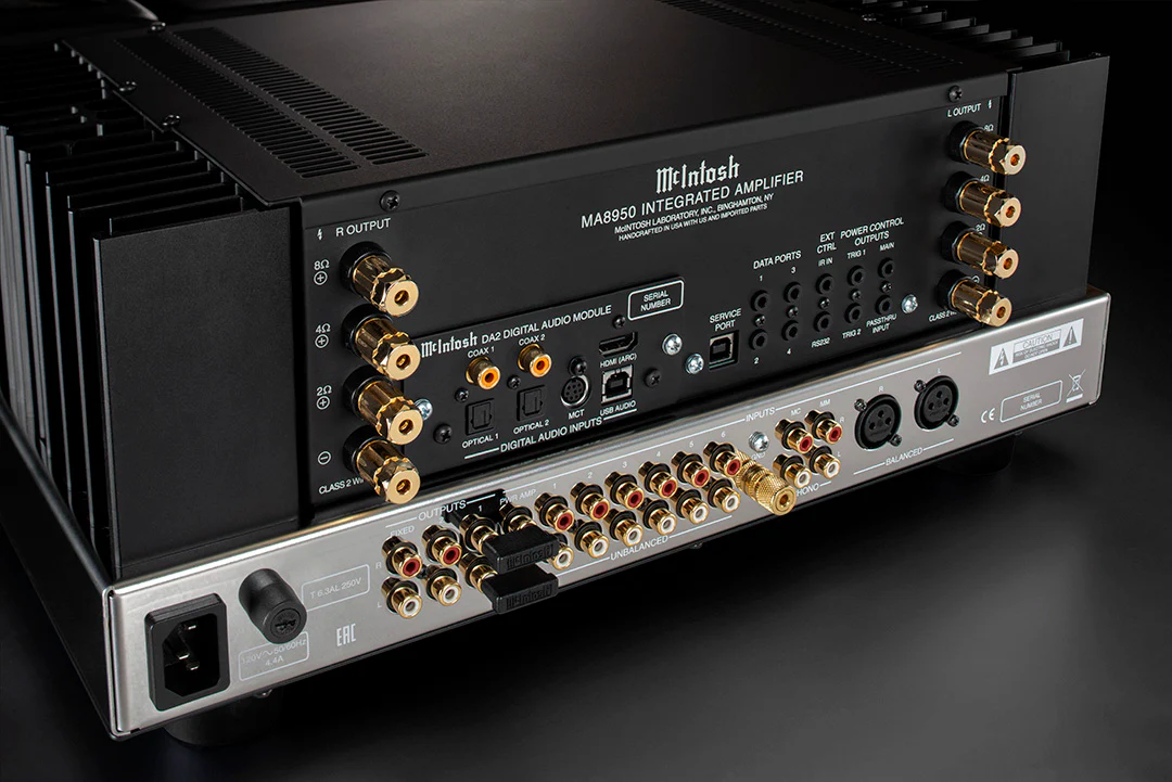 McIntosh MA8950 2-Channel Integrated Amplifier (Black) - Image 8