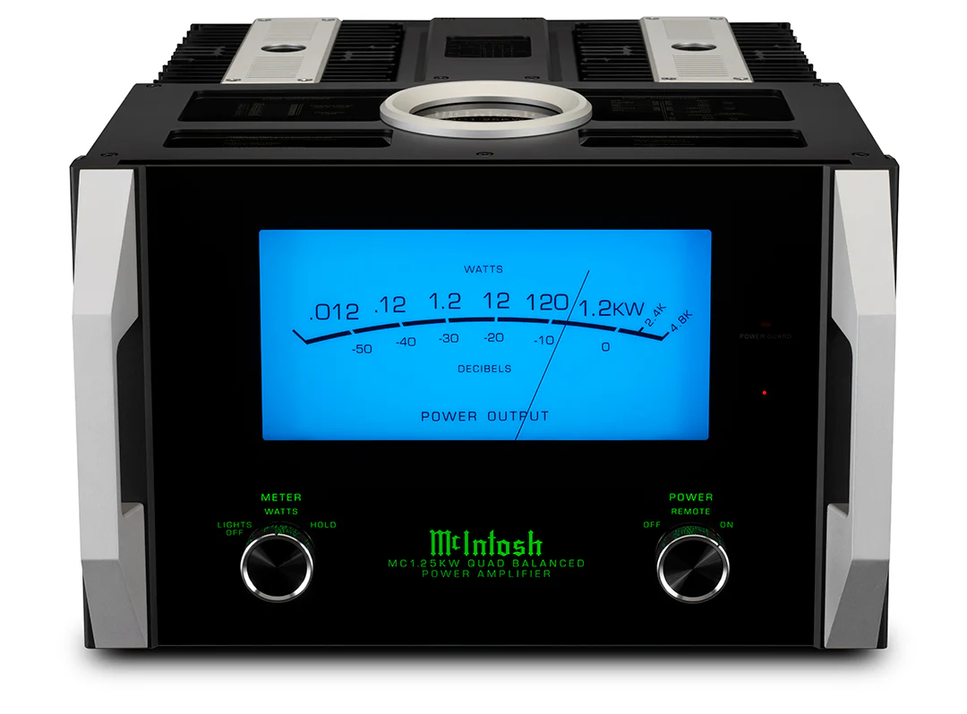 McIntosh MC1.25KW 1-Channel Solid State Amplifier (Black)