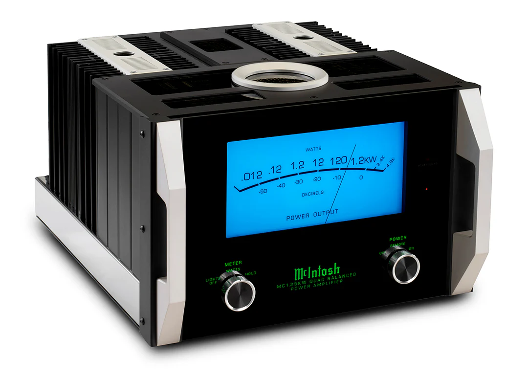 McIntosh MC1.25KW 1-Channel Solid State Amplifier (Black) - Image 2