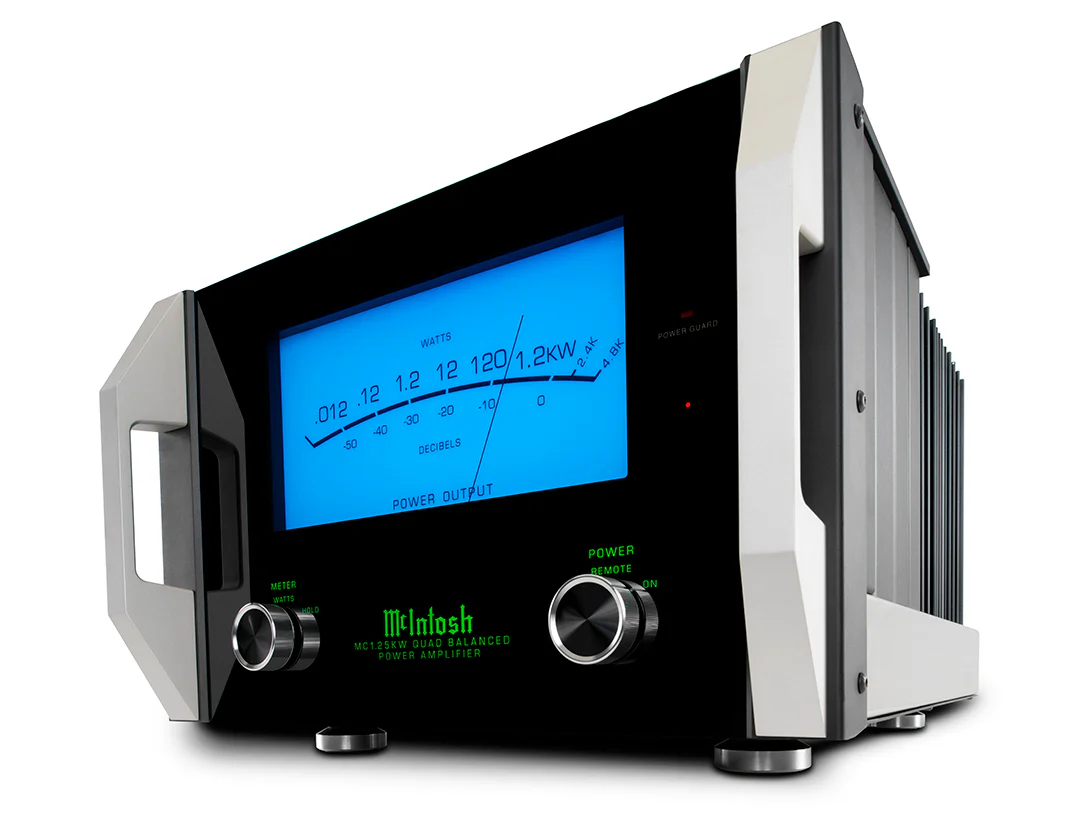 McIntosh MC1.25KW 1-Channel Solid State Amplifier (Black) - Image 3