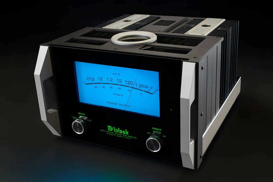 McIntosh MC1.25KW 1-Channel Solid State Amplifier (Black) - Image 6