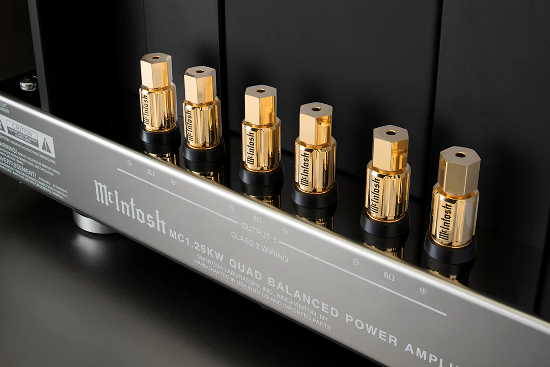 McIntosh MC1.25KW 1-Channel Solid State Amplifier (Black) - Image 8