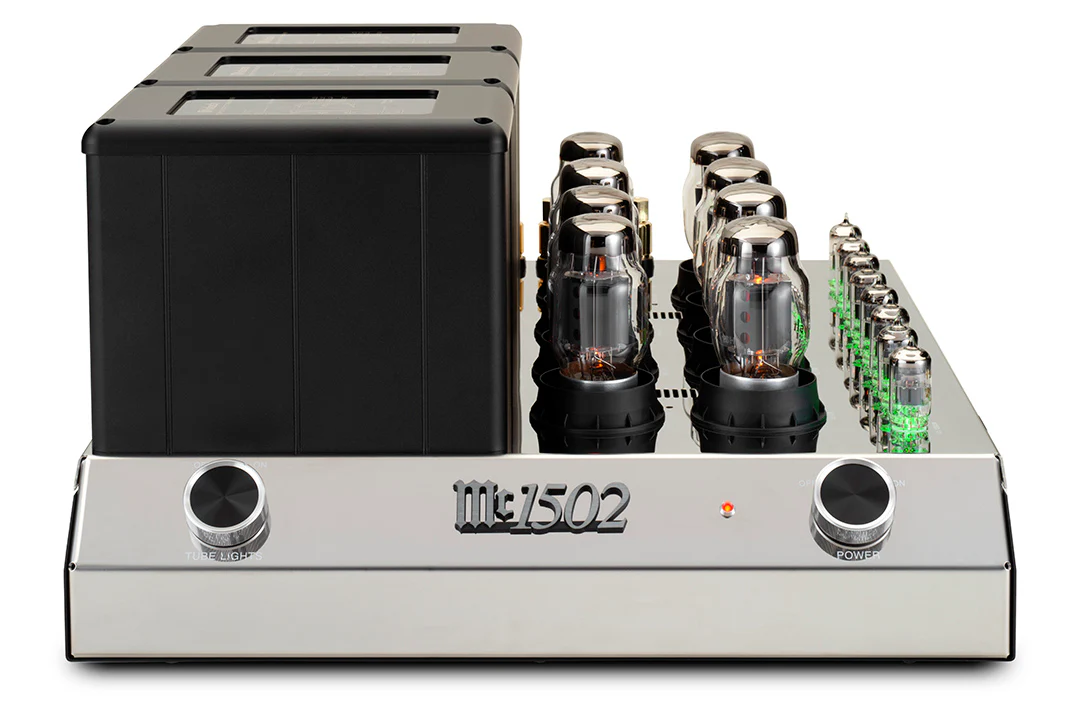 McIntosh MC1502 2-Channel Vacuum Tube Amplifier (Black)