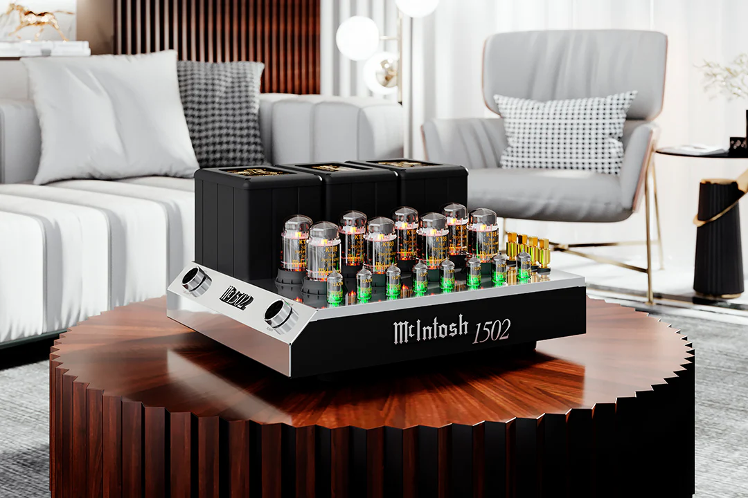 McIntosh MC1502 2-Channel Vacuum Tube Amplifier (Black) - Image 10