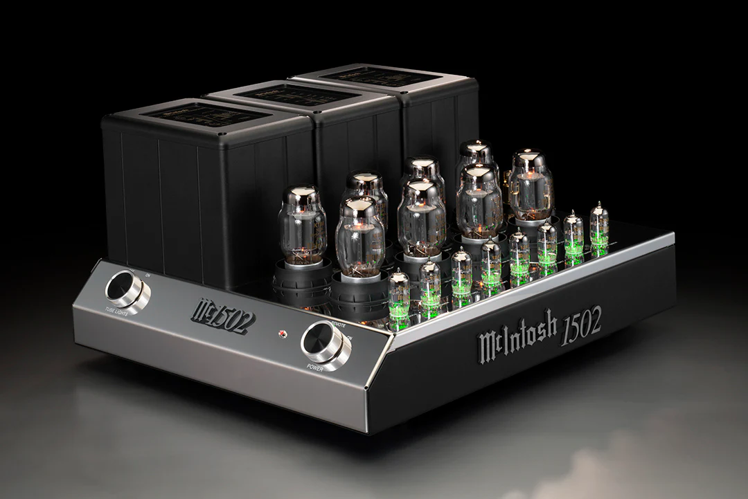 McIntosh MC1502 2-Channel Vacuum Tube Amplifier (Black) - Image 11