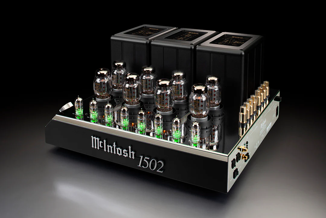 McIntosh MC1502 2-Channel Vacuum Tube Amplifier (Black) - Image 12