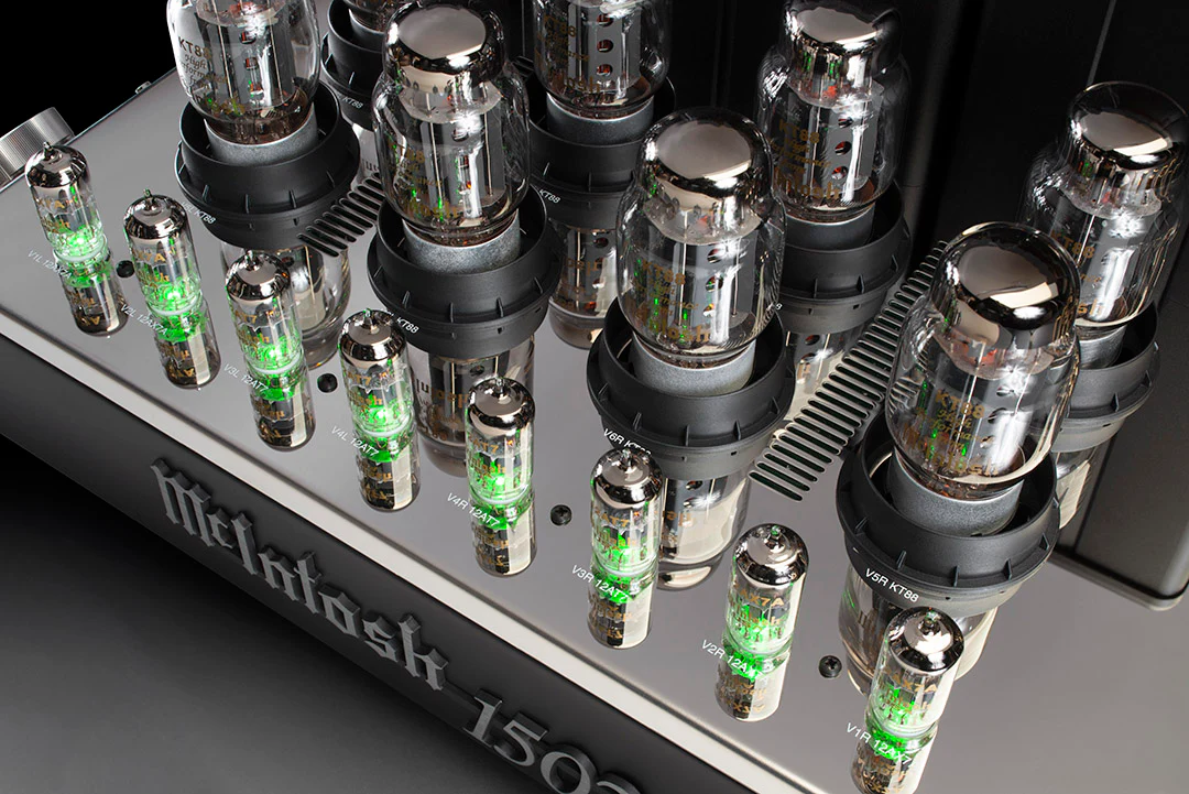 McIntosh MC1502 2-Channel Vacuum Tube Amplifier (Black) - Image 14