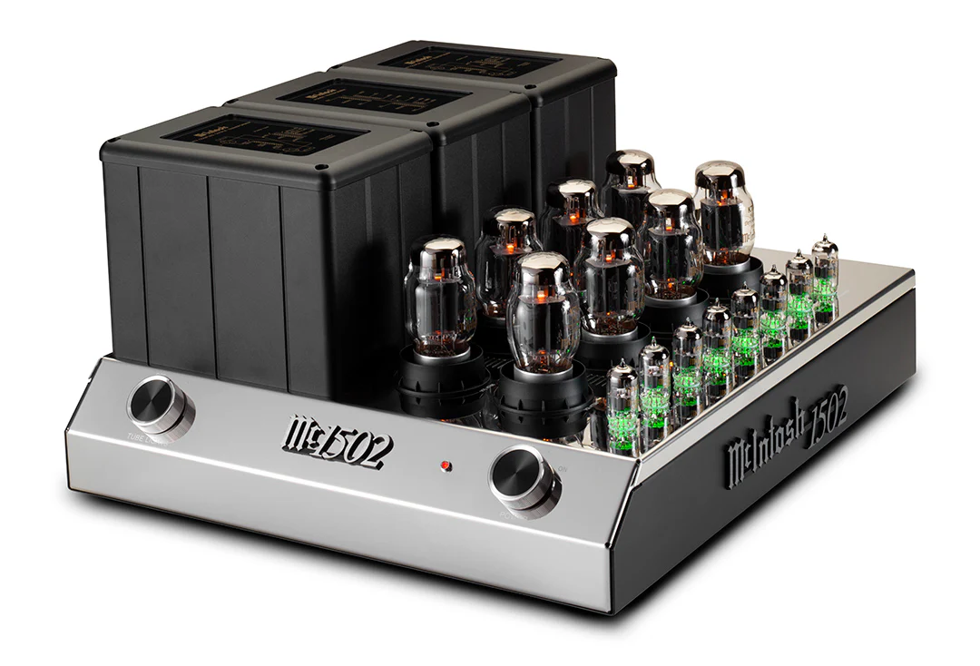 McIntosh MC1502 2-Channel Vacuum Tube Amplifier (Black) - Image 4