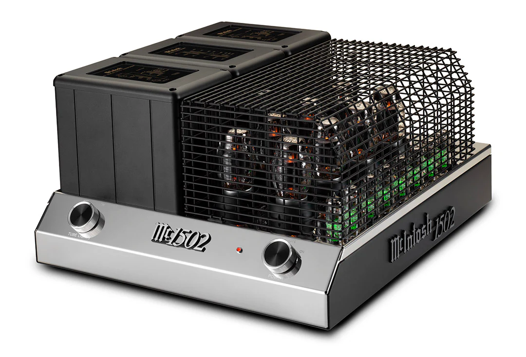 McIntosh MC1502 2-Channel Vacuum Tube Amplifier (Black) - Image 5