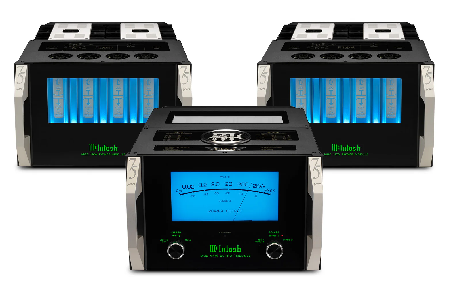 McIntosh MC2.1KW 1-Channel Solid State Amplifier 75th Anniversary Edition