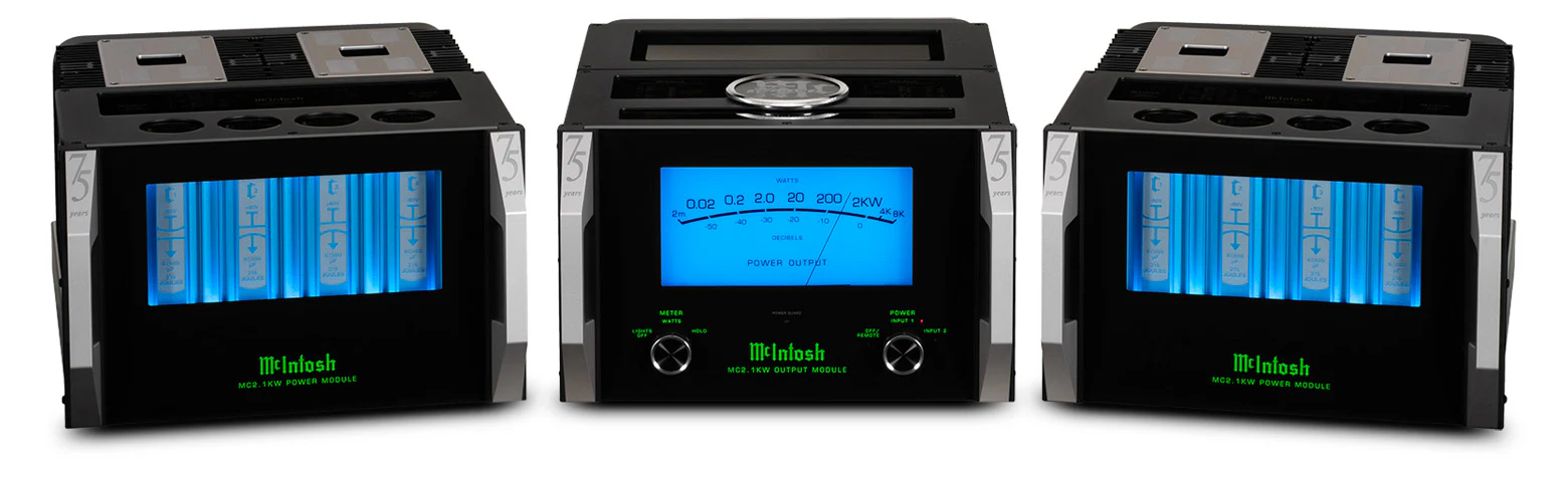 McIntosh MC2.1KW 1-Channel Solid State Amplifier 75th Anniversary Edition - Image 2