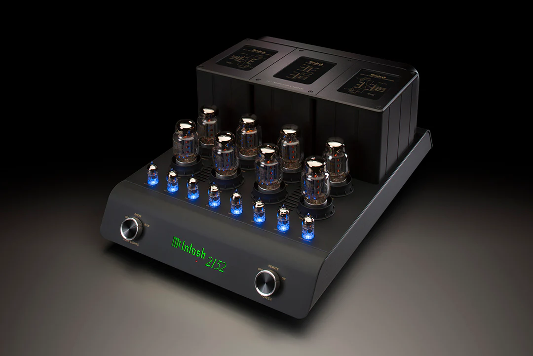 McIntosh MC2152 70th Anniversary 2-Channel Vacuum Tube Amplifier (Black) - Image 13
