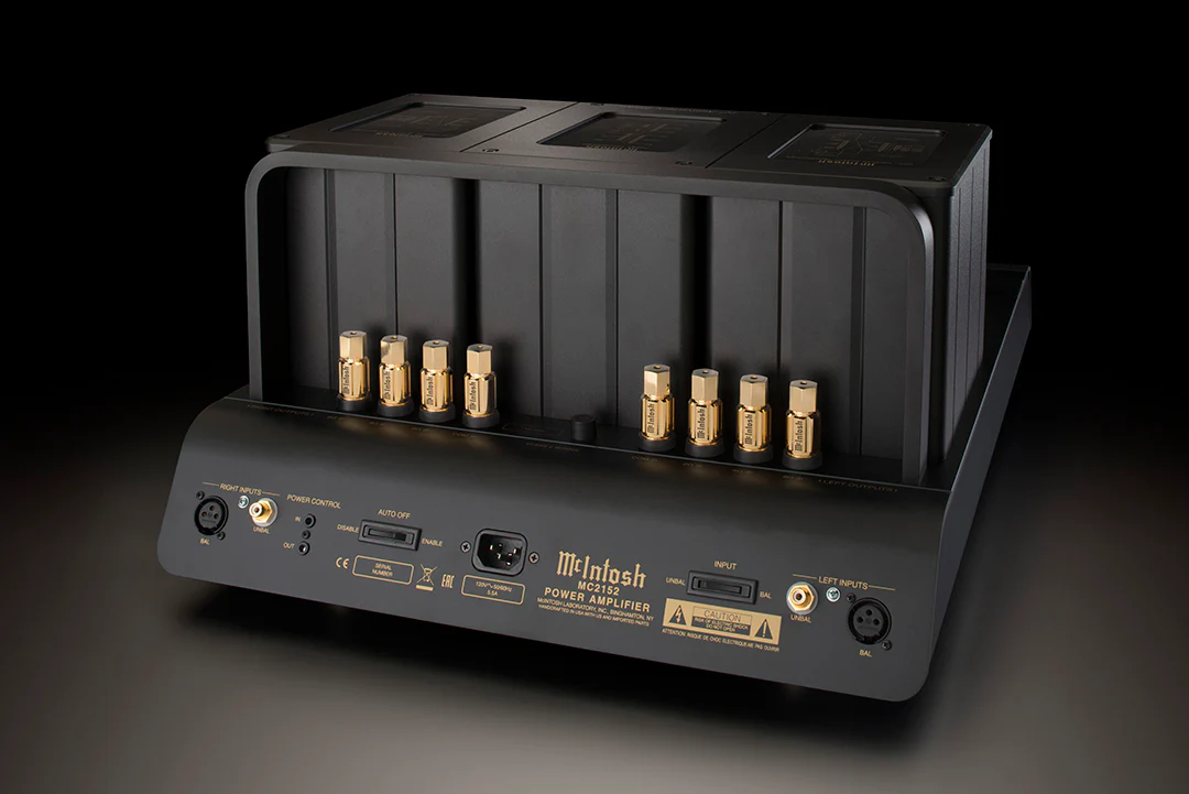 McIntosh MC2152 70th Anniversary 2-Channel Vacuum Tube Amplifier (Black) - Image 15