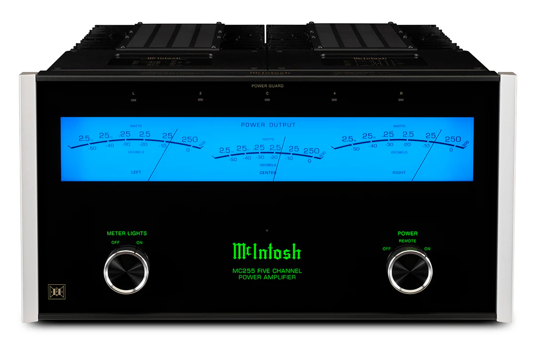 McIntosh MC255 5-Channel Solid State Amplifier (Black)