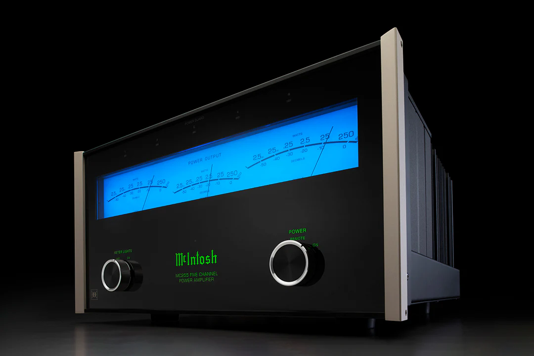 McIntosh MC255 5-Channel Solid State Amplifier (Black) - Image 5