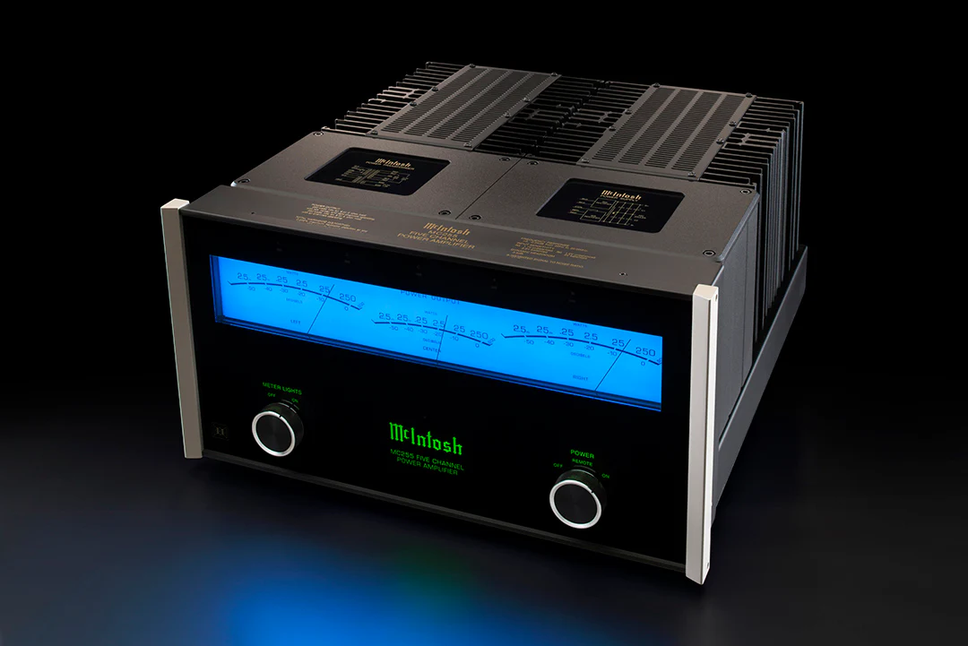 McIntosh MC255 5-Channel Solid State Amplifier (Black) - Image 6