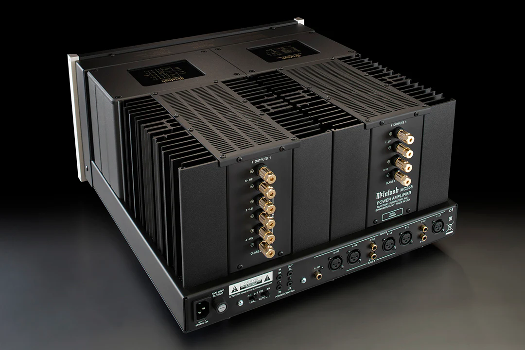 McIntosh MC255 5-Channel Solid State Amplifier (Black) - Image 8