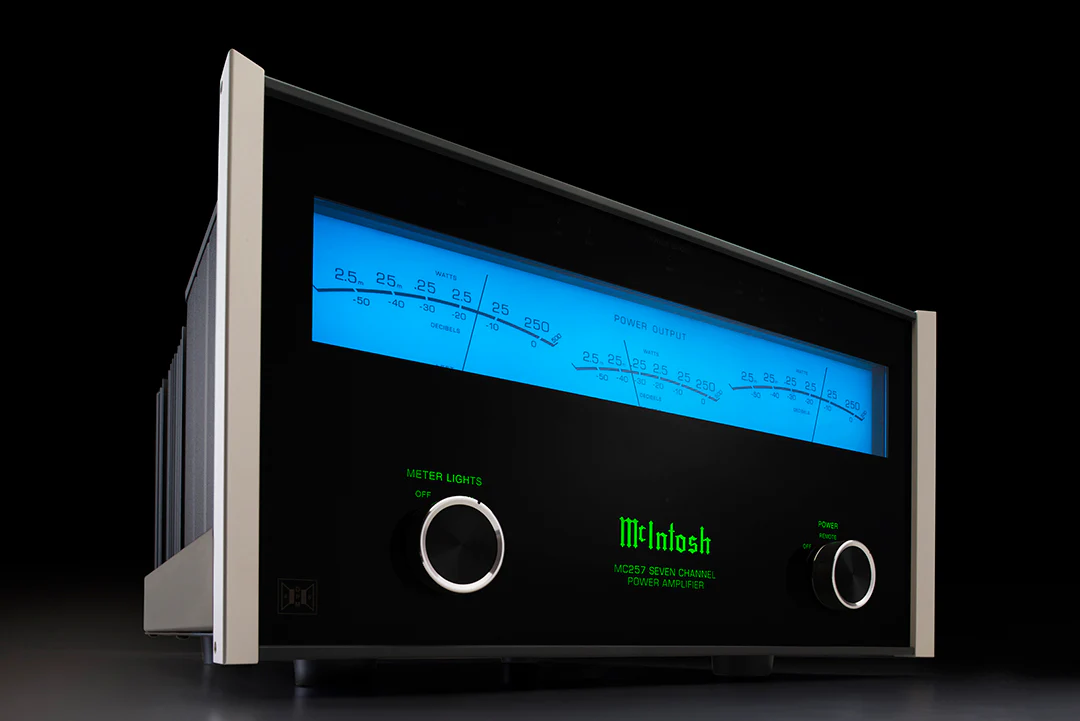 McIntosh MC257 7-Channel Solid State Amplifier (Black) - Image 5