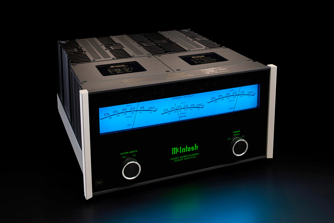 McIntosh MC257 7-Channel Solid State Amplifier (Black) - Image 6