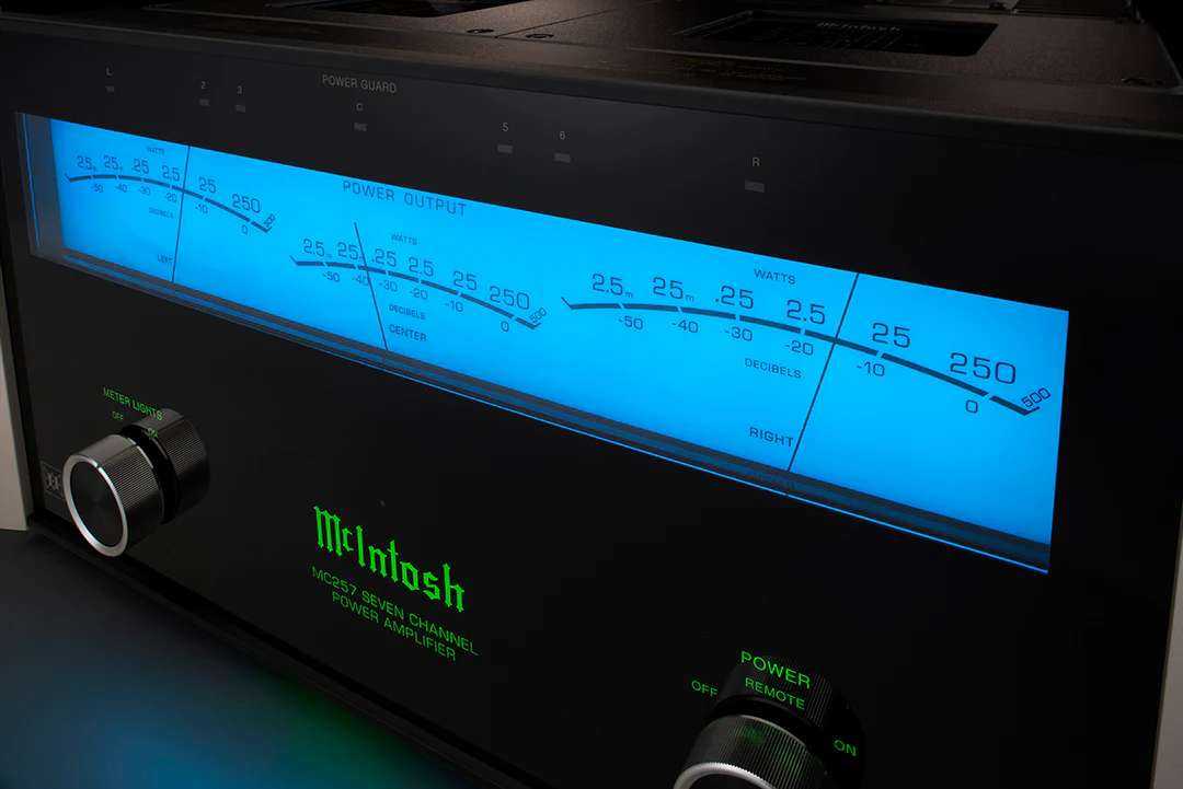 McIntosh MC257 7-Channel Solid State Amplifier (Black) - Image 7