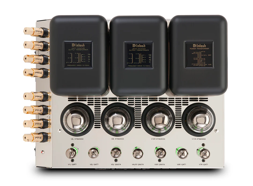 McIntosh MC275 2-Channel Vacuum Tube Amplifier (Black) - Image 14