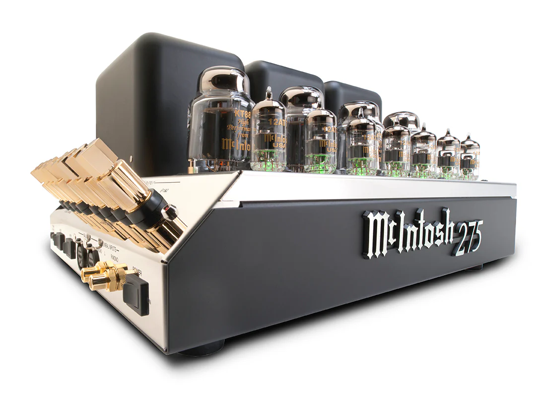 McIntosh MC275 2-Channel Vacuum Tube Amplifier (Black) - Image 2