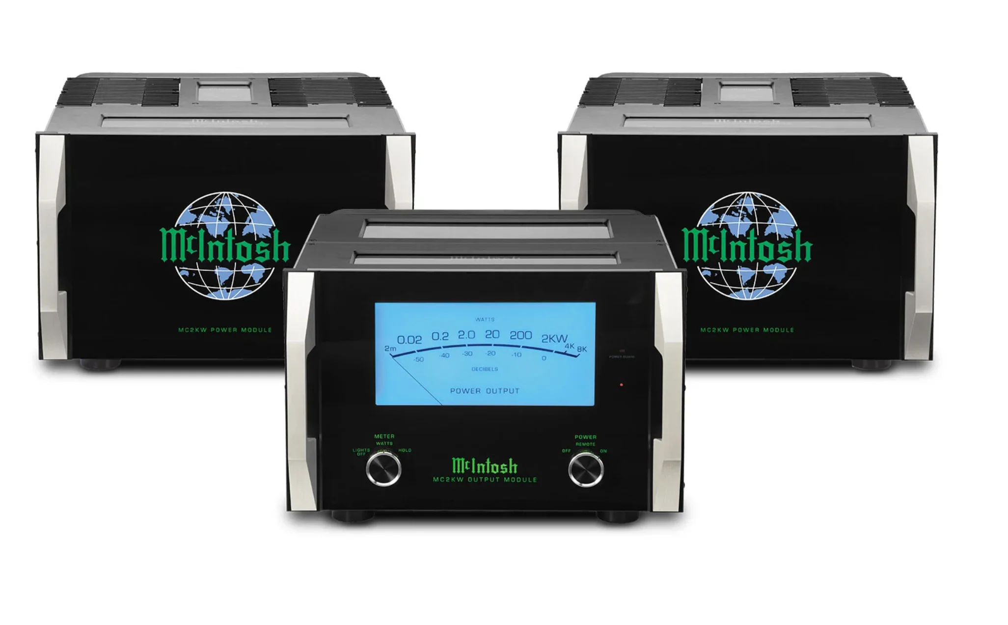 McIntosh MC2KW 1-Channel Solid State Amplifier (Black)