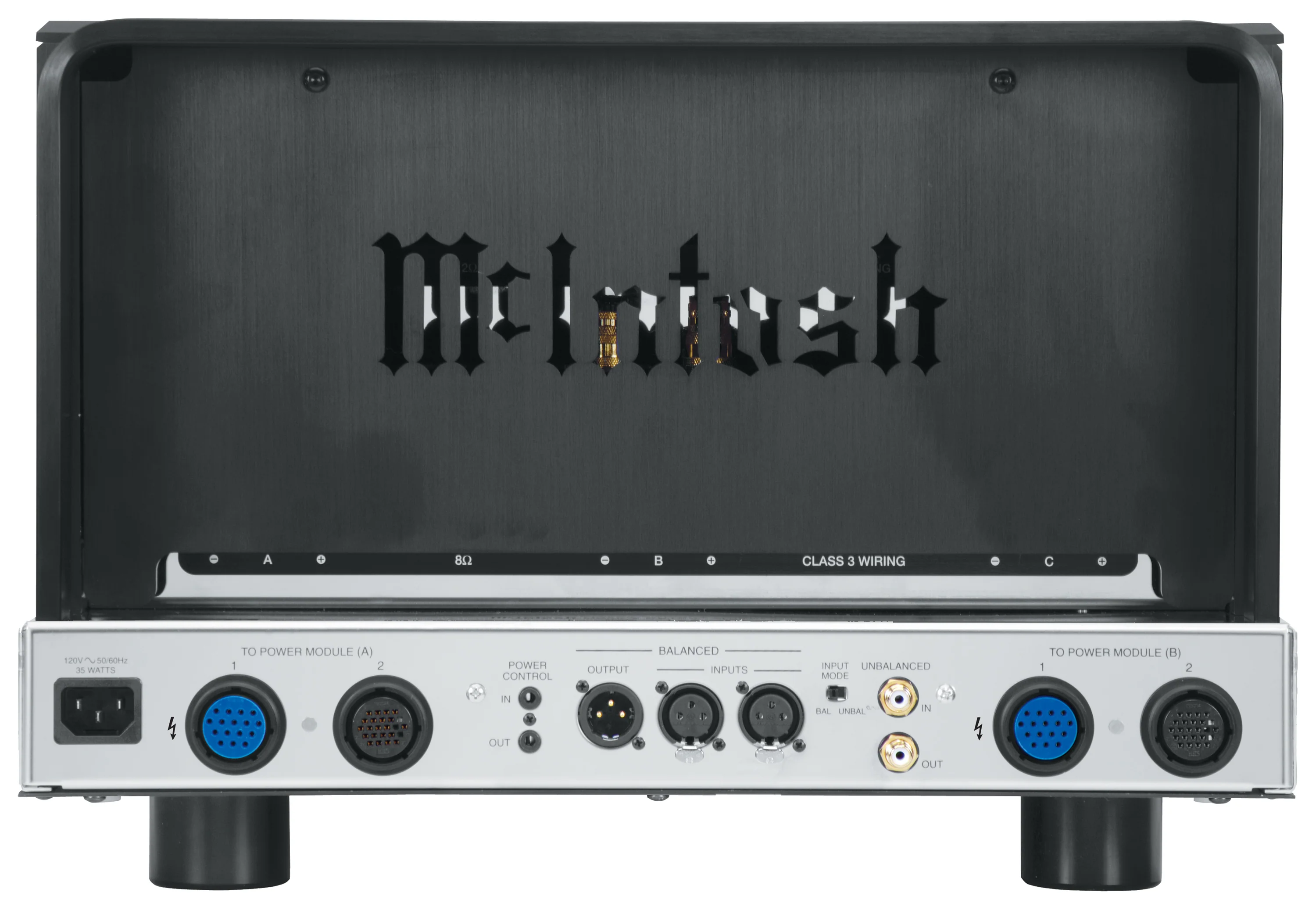 McIntosh MC2KW 1-Channel Solid State Amplifier (Black) - Image 6