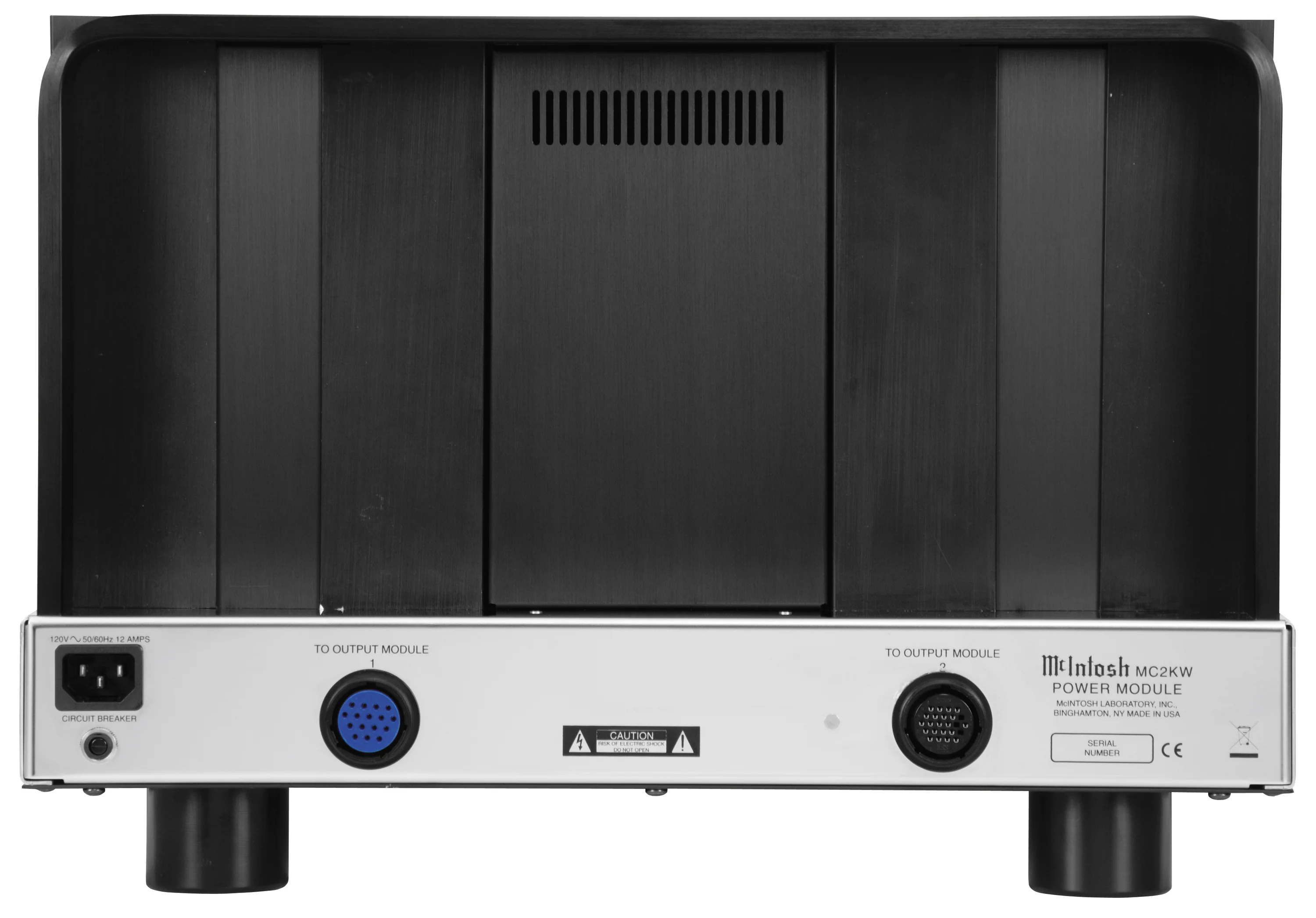 McIntosh MC2KW 1-Channel Solid State Amplifier (Black) - Image 8
