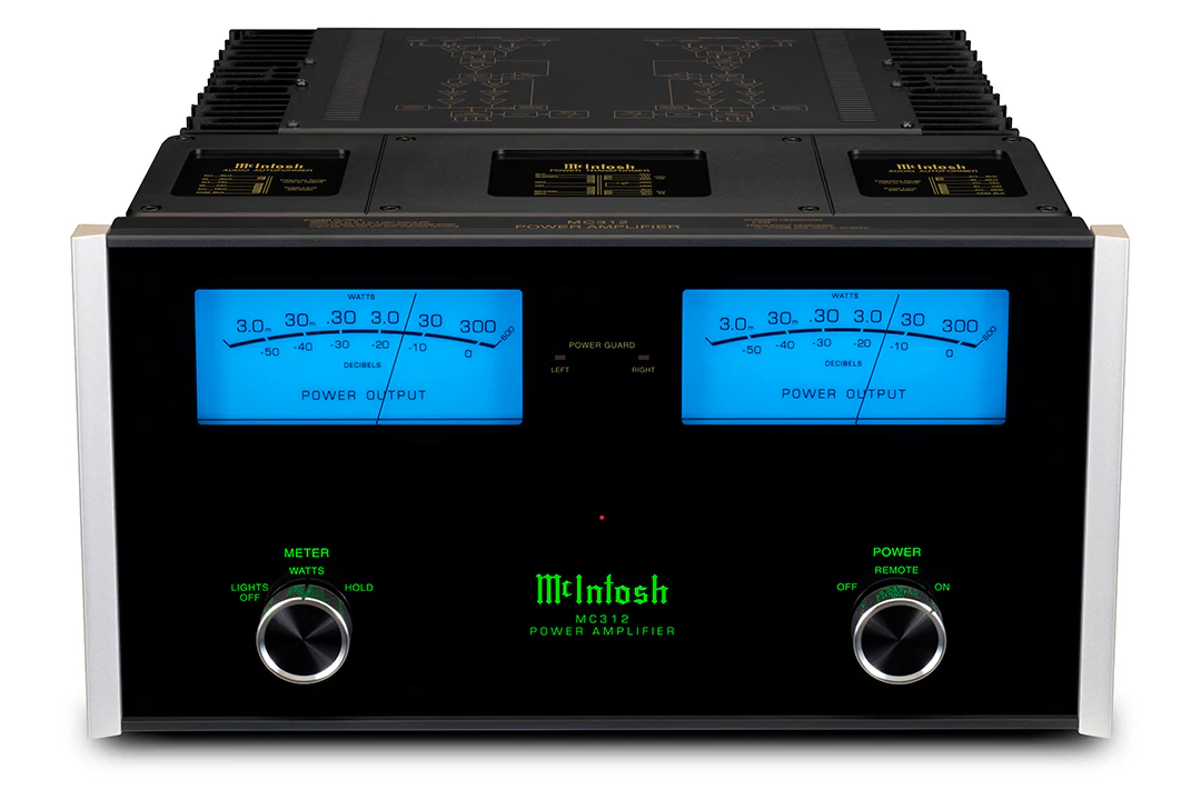 McIntosh MC312 2-Channel Solid State Amplifier (Black)