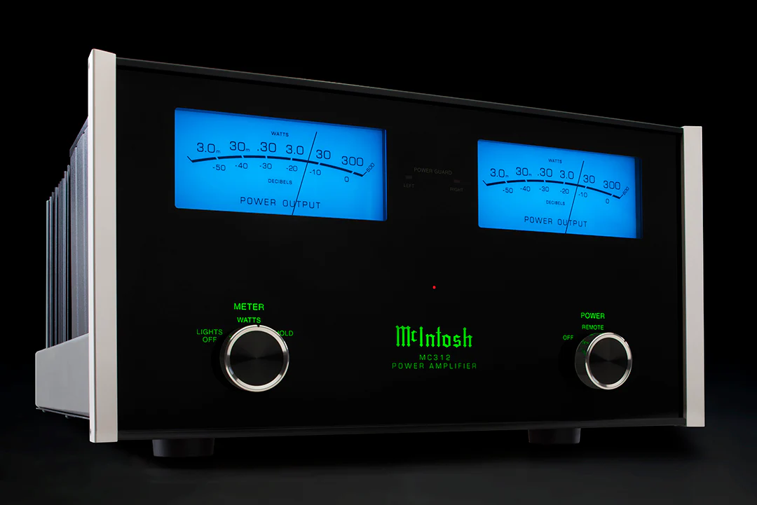 McIntosh MC312 2-Channel Solid State Amplifier (Black) - Image 10