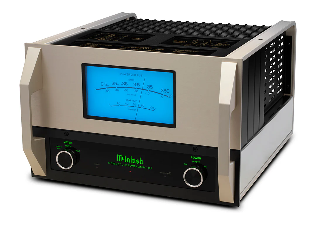 McIntosh MC3500 1-Channel Vacuum Tube Amplifier Mk II (Silver) - Image 2