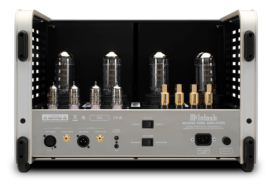 McIntosh MC3500 1-Channel Vacuum Tube Amplifier Mk II (Silver) - Image 3