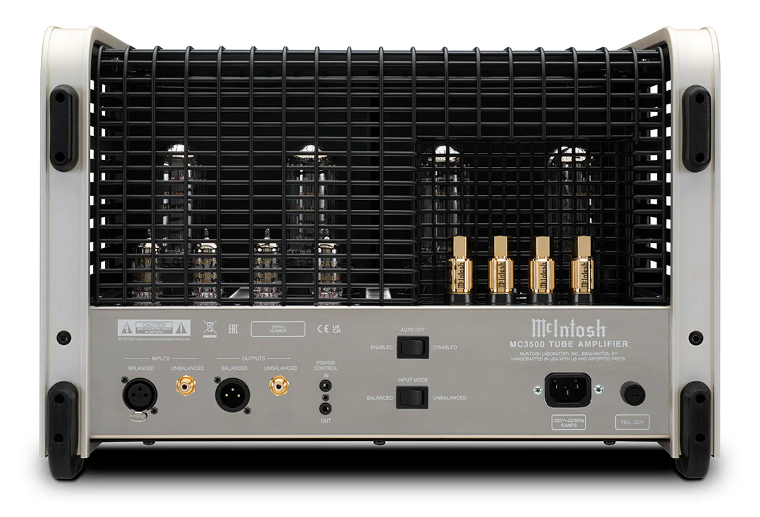McIntosh MC3500 1-Channel Vacuum Tube Amplifier Mk II (Silver) - Image 4