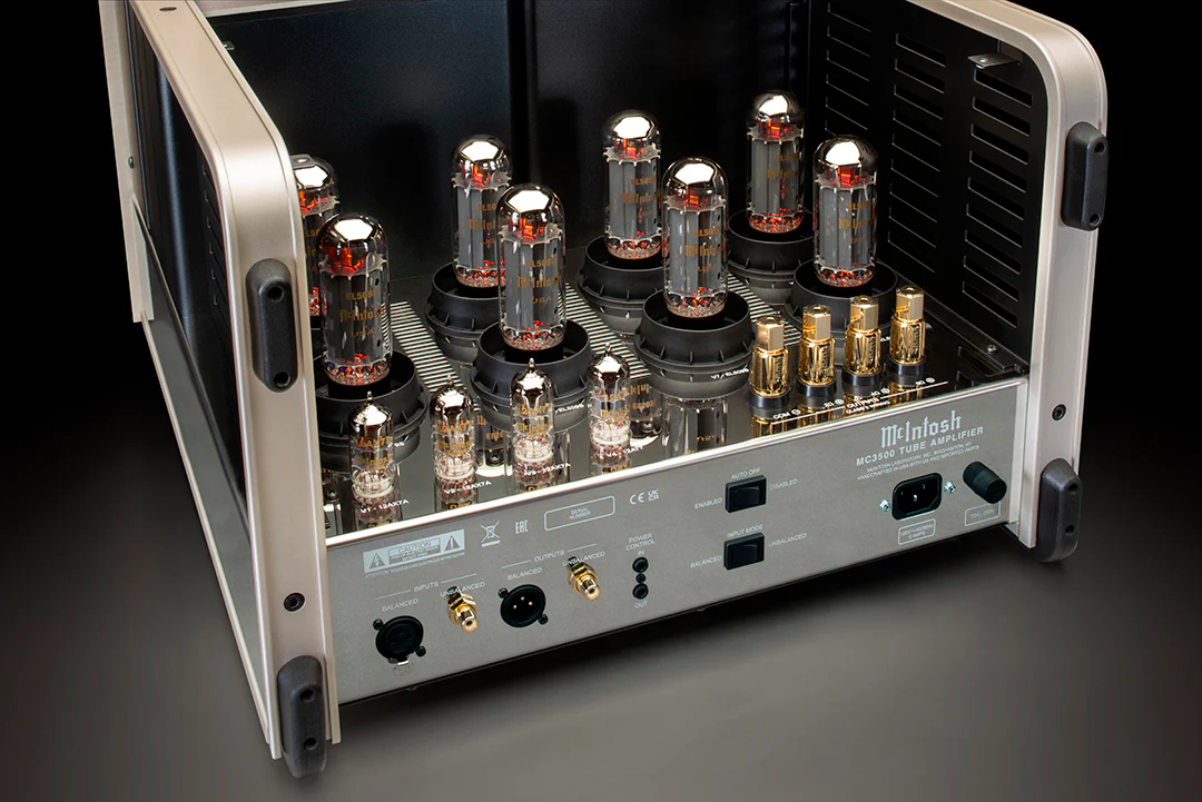 McIntosh MC3500 1-Channel Vacuum Tube Amplifier Mk II (Silver) - Image 8