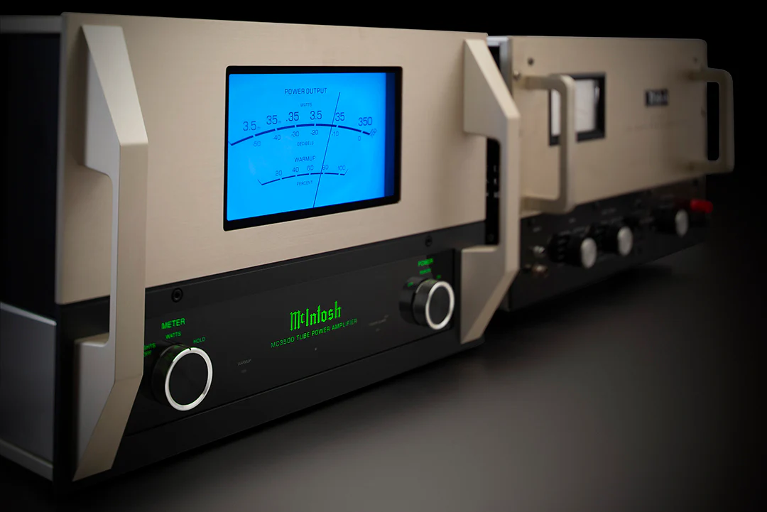 McIntosh MC3500 1-Channel Vacuum Tube Amplifier Mk II (Silver) - Image 9