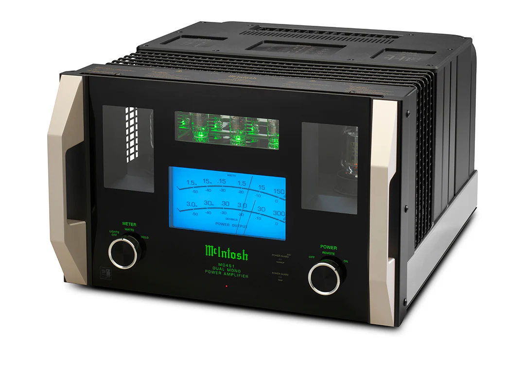 McIntosh MC451 1-Channel Dual Mono Amplifier (Black) - Image 2