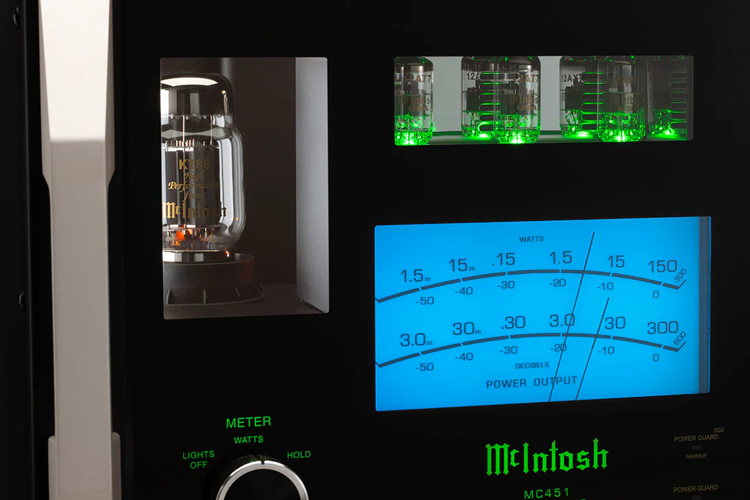 McIntosh MC451 1-Channel Dual Mono Amplifier (Black) - Image 3