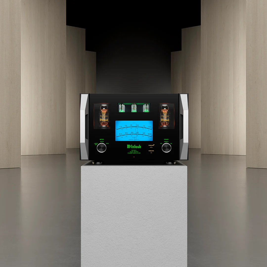 McIntosh MC451 1-Channel Dual Mono Amplifier (Black) - Image 4