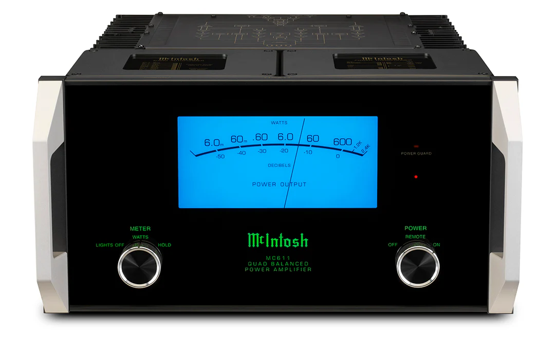 McIntosh MC611 1-Channel Solid State Amplifier (Black)