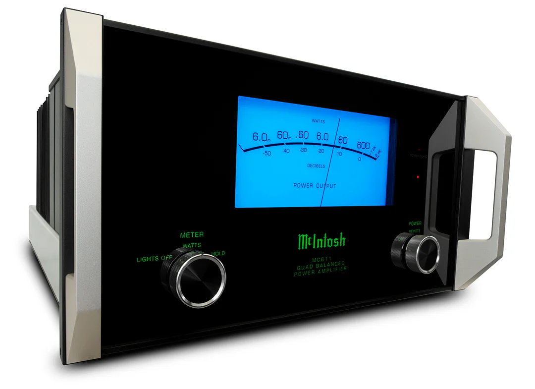 McIntosh MC611 1-Channel Solid State Amplifier (Black) - Image 3