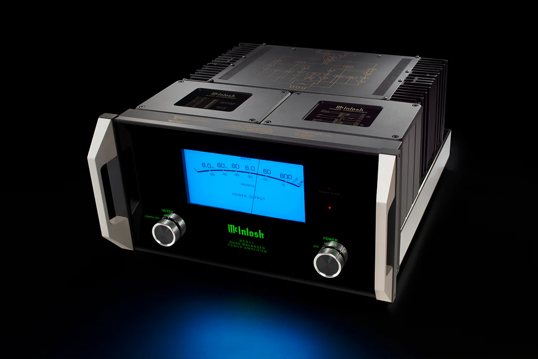 McIntosh MC611 1-Channel Solid State Amplifier (Black) - Image 6