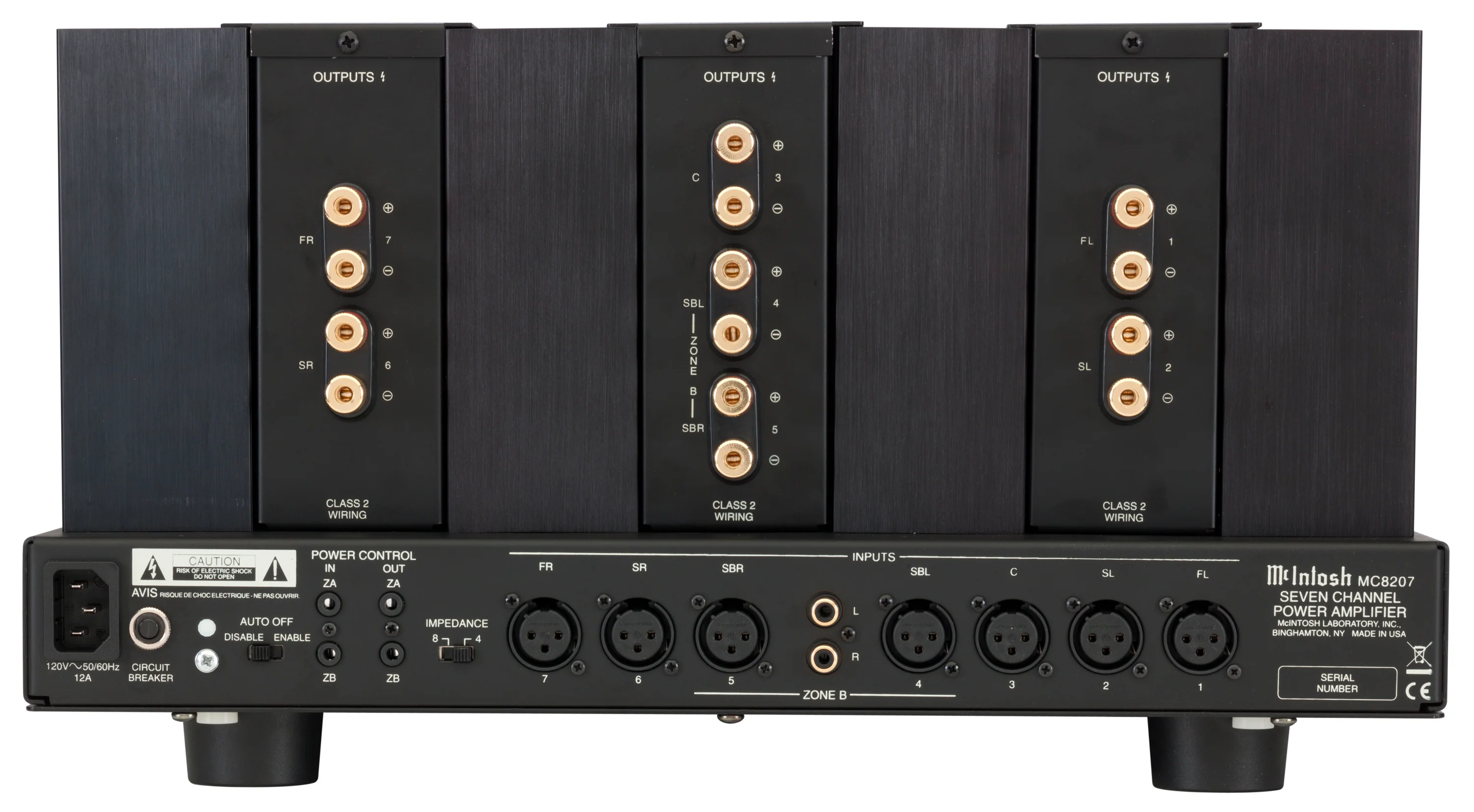 McIntosh MC8207 7-Channel Solid State Amplifier - Image 4