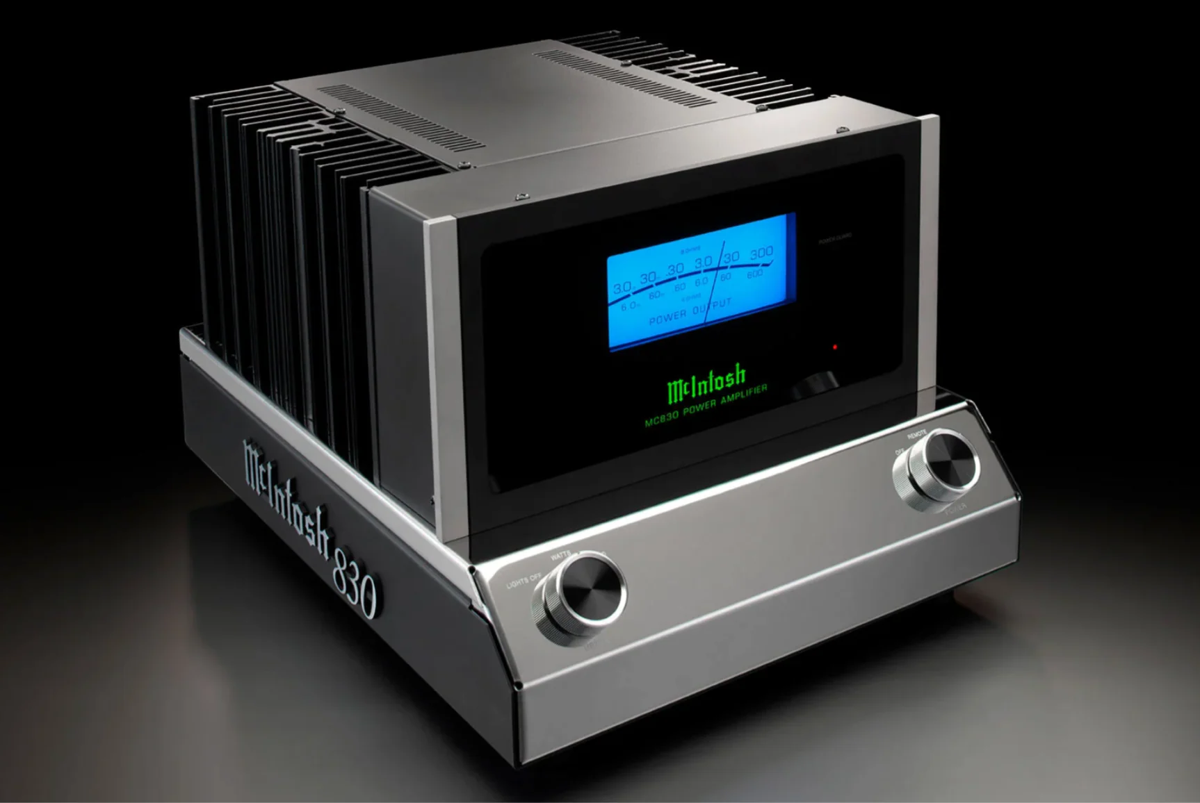 McIntosh MC830 1-Channel Solid State Amplifier (Black) - Image 3