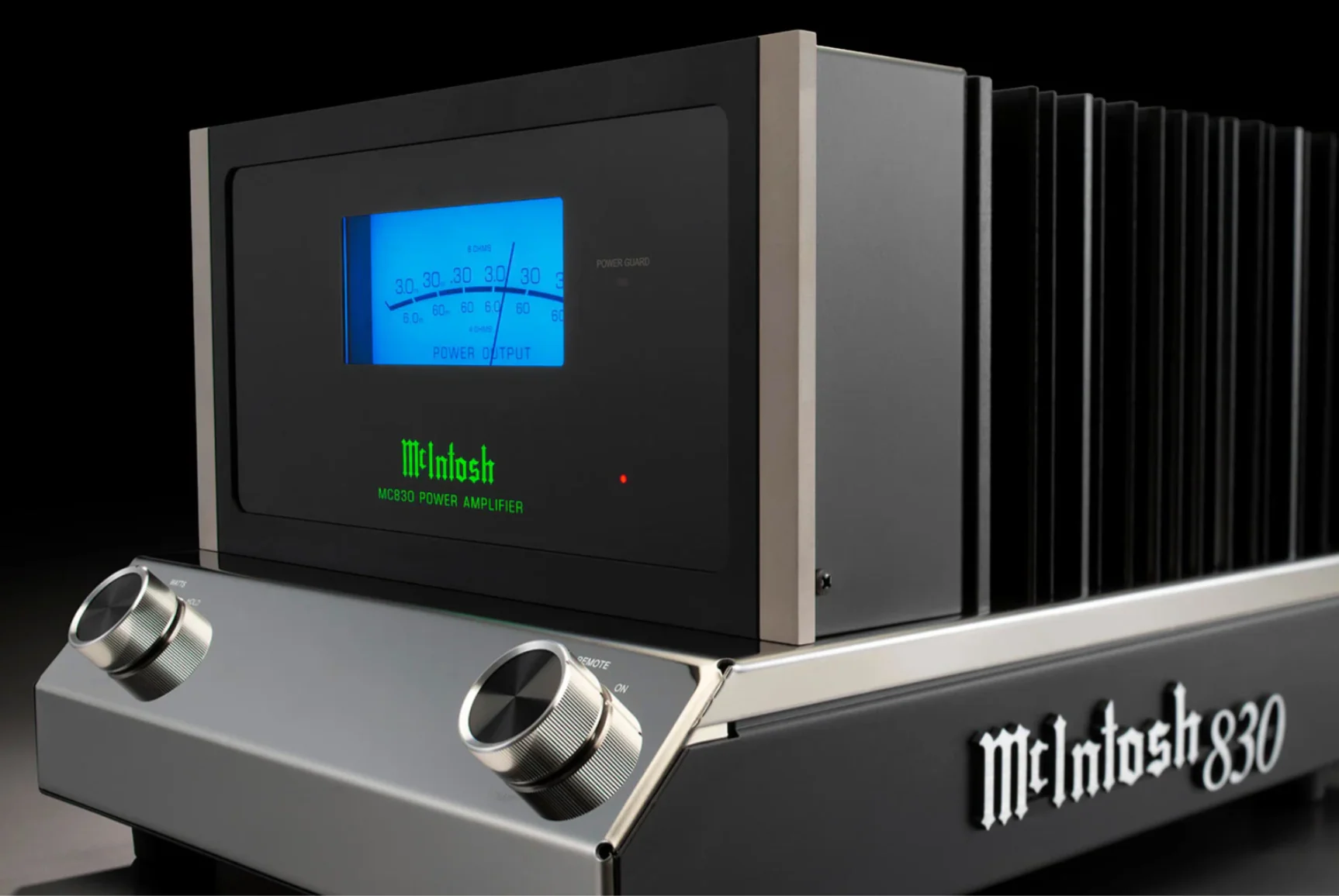 McIntosh MC830 1-Channel Solid State Amplifier (Black) - Image 4