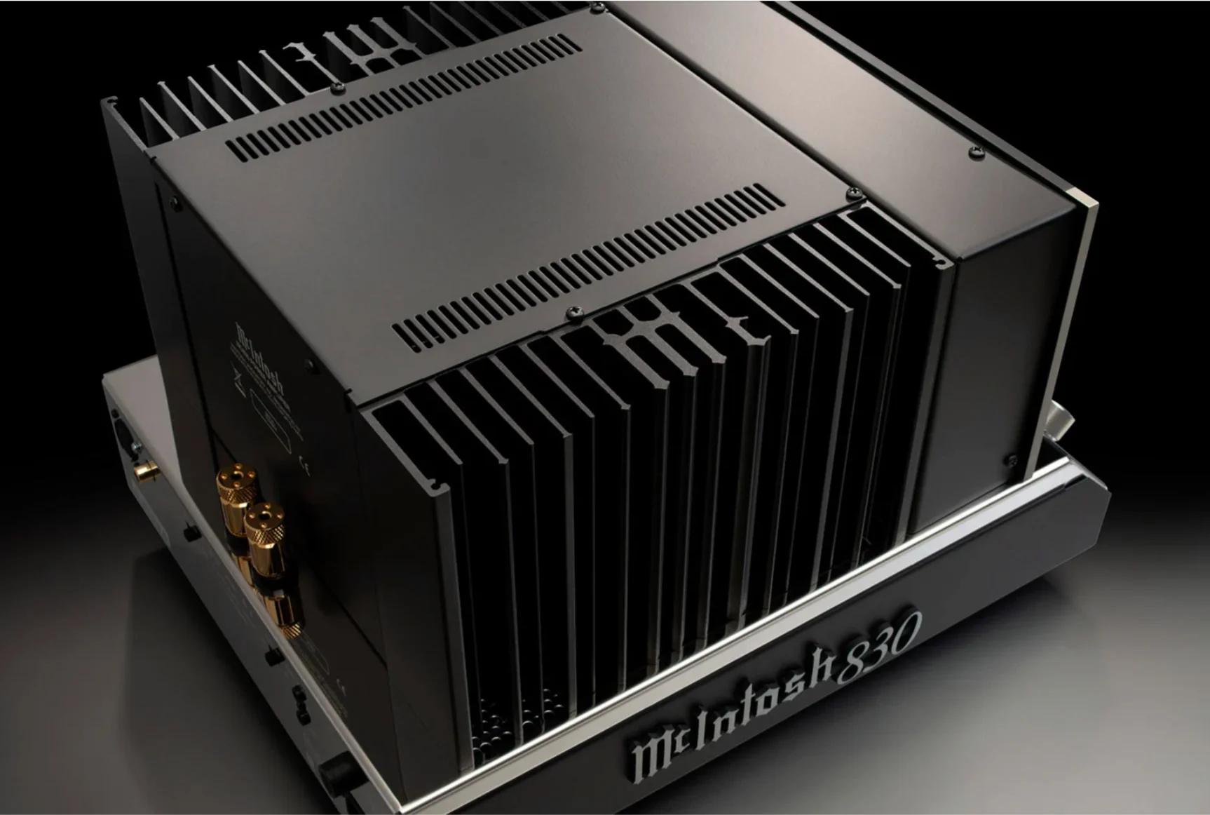 McIntosh MC830 1-Channel Solid State Amplifier (Black) - Image 7